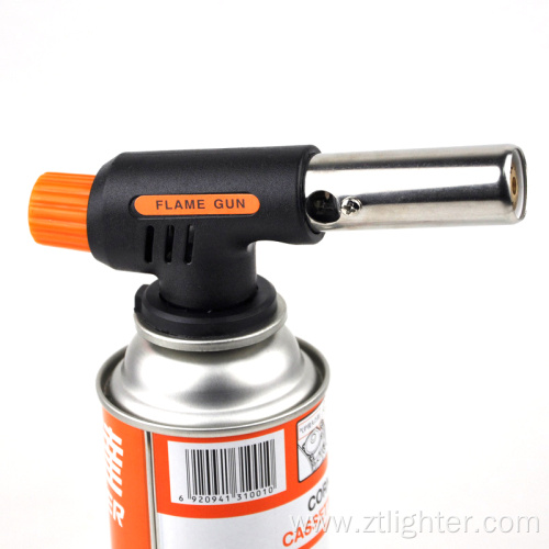 Flame gun lighter butane burner for hiking H0TDH jet flame lighter